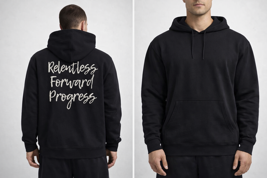 Relentless Forward Progress — Black Hoodie